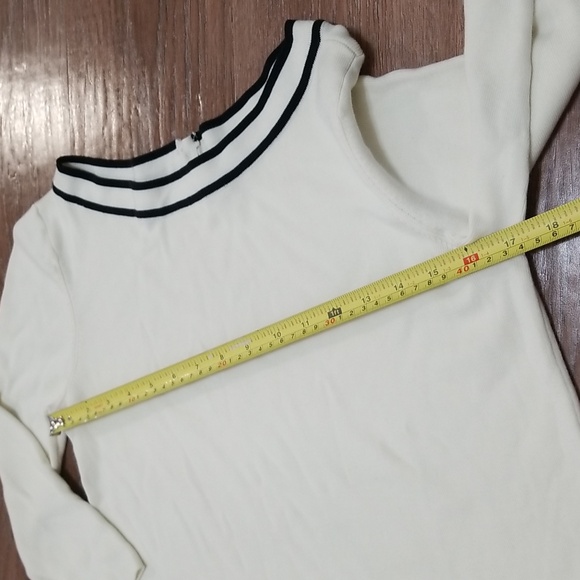 (LP) Talbots Petites Knit Colorblock Modern Contemporary Dorm Ready Modest - Picture 6 of 9